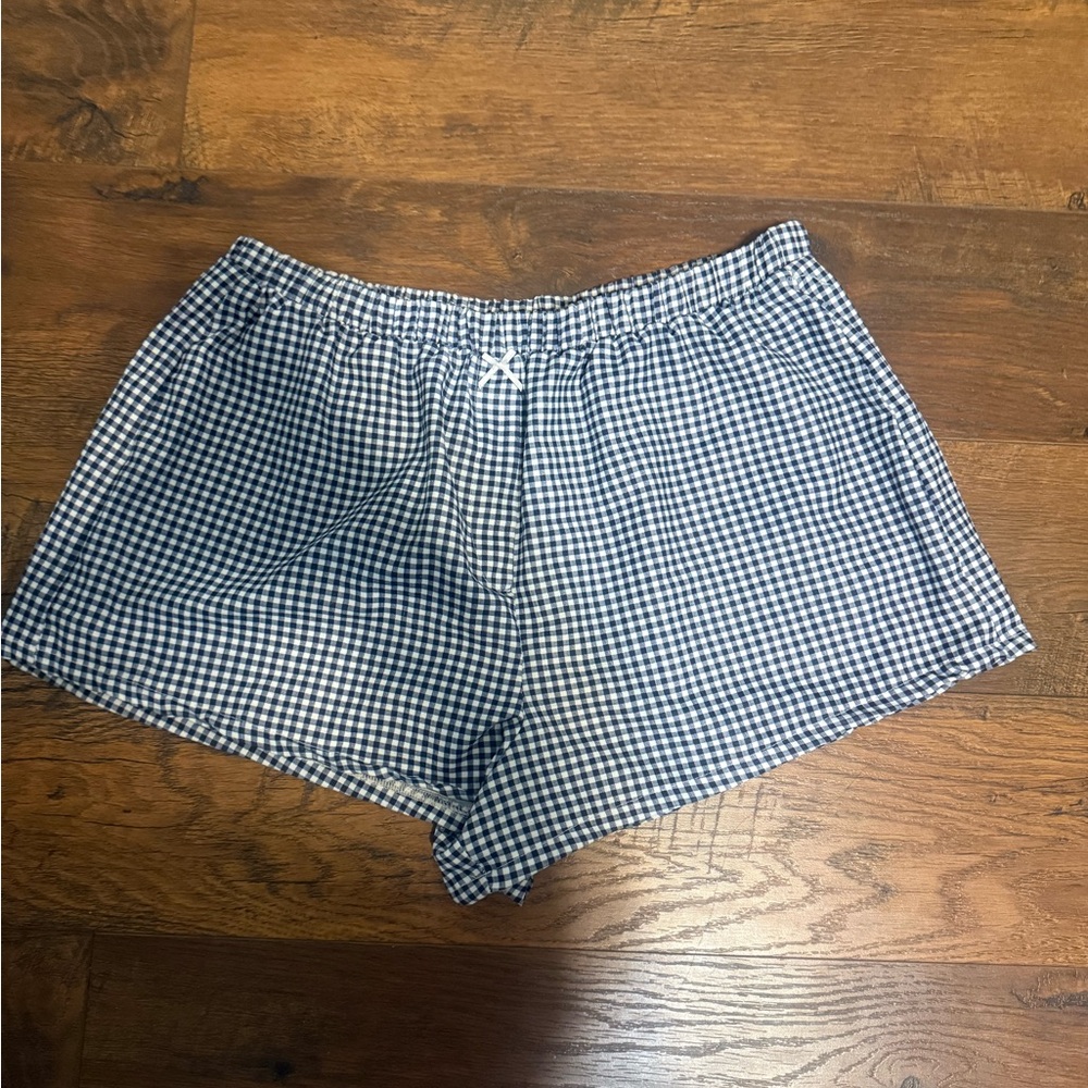 Altar'd State Checkered Athletic Shorts